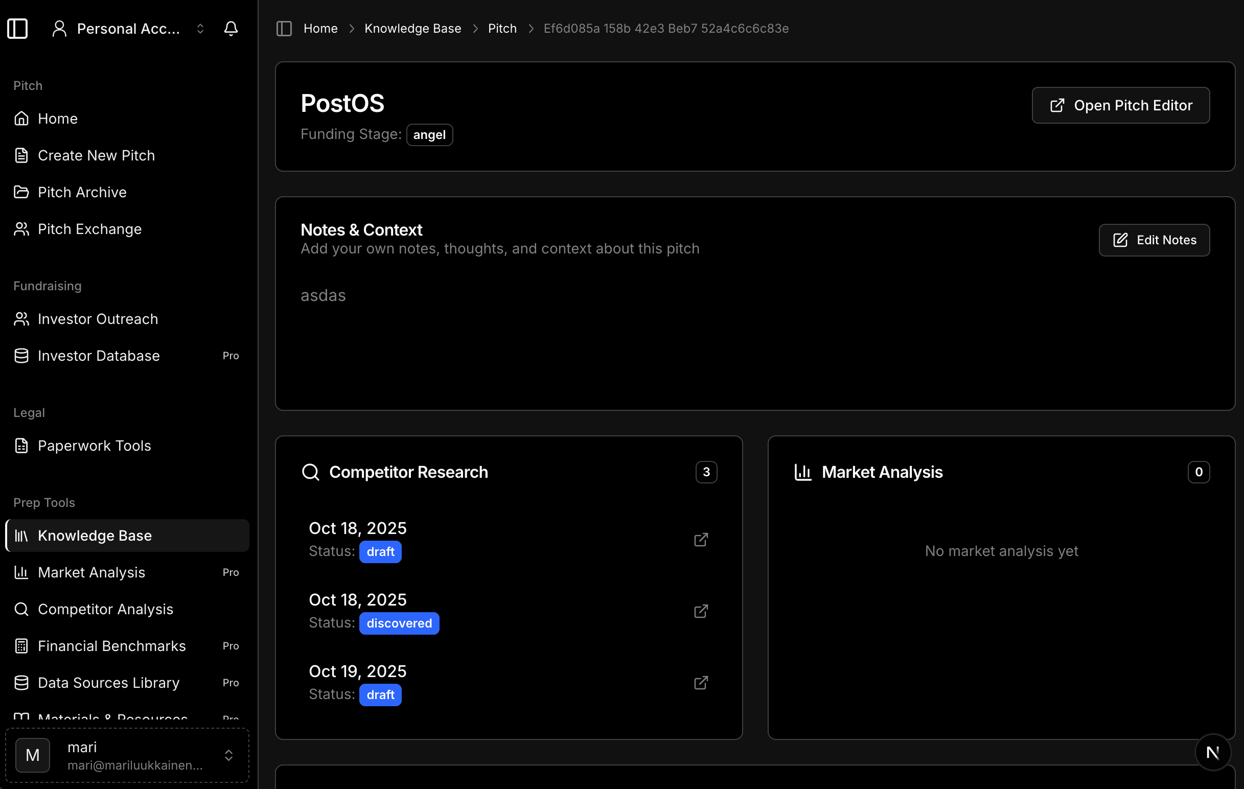 Knowledge Base and Term Sheet Analyzer improvements